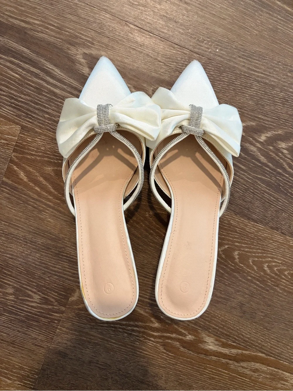 Satin Wedding Heels - Picture 4 of 5